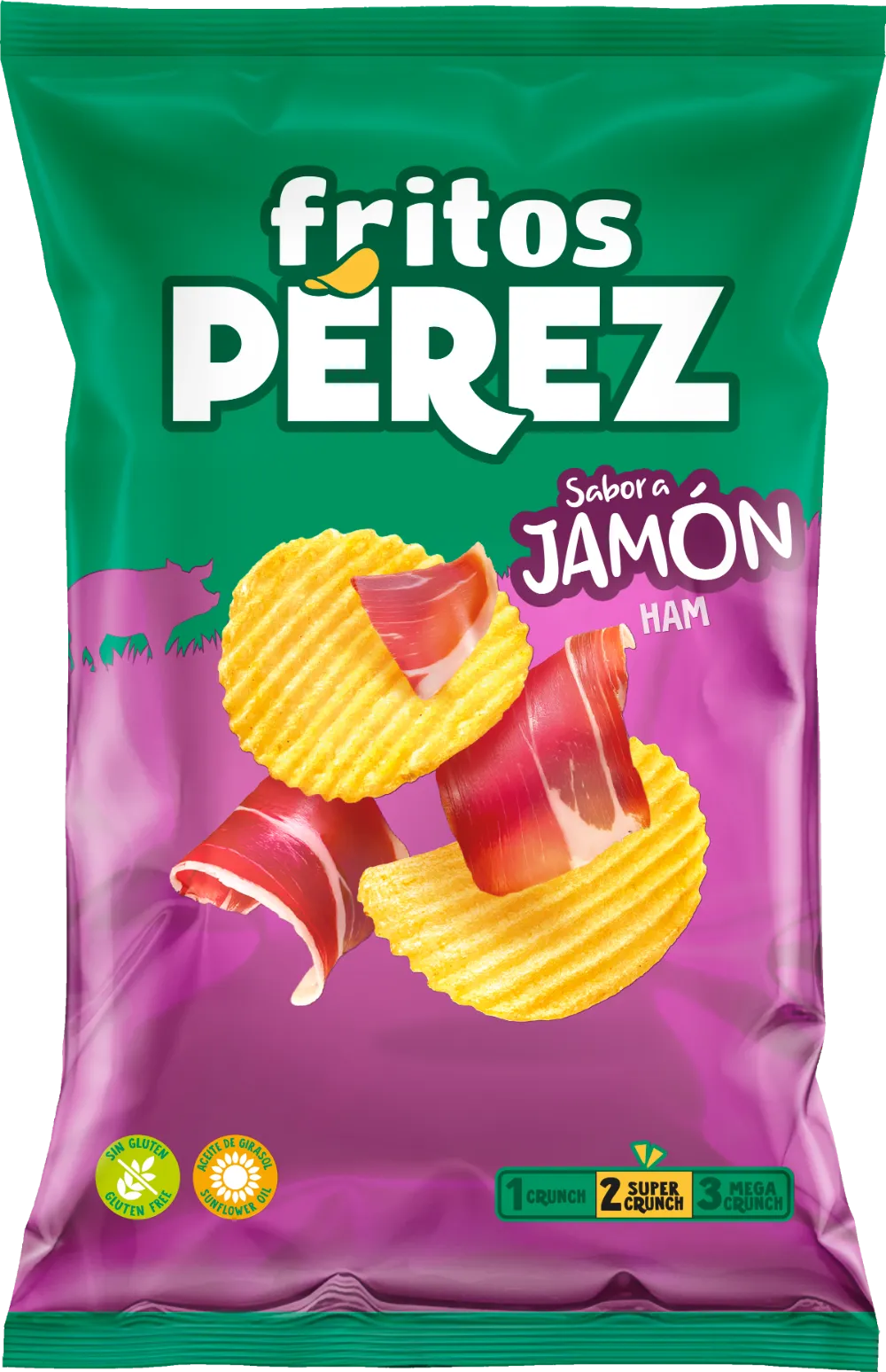 Patatas fritas - Jamon